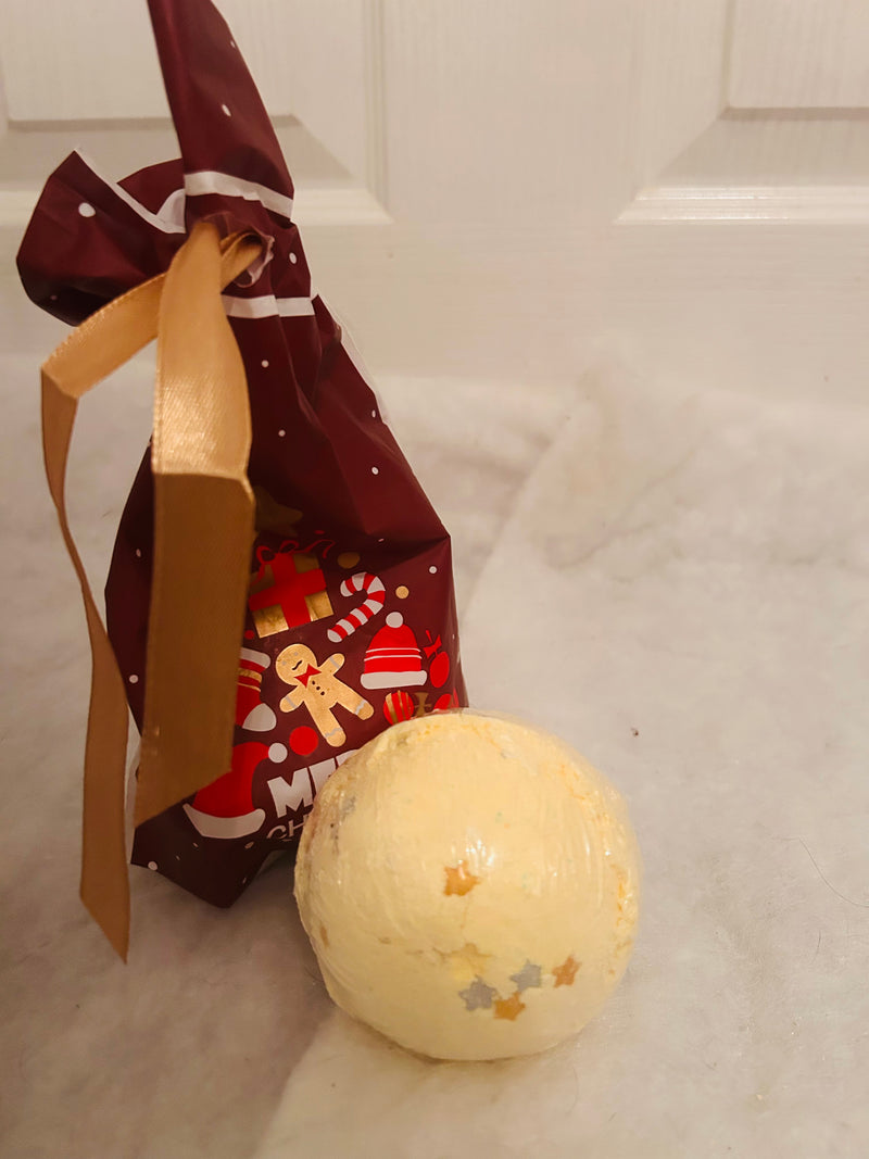 Marzipan bath bomb