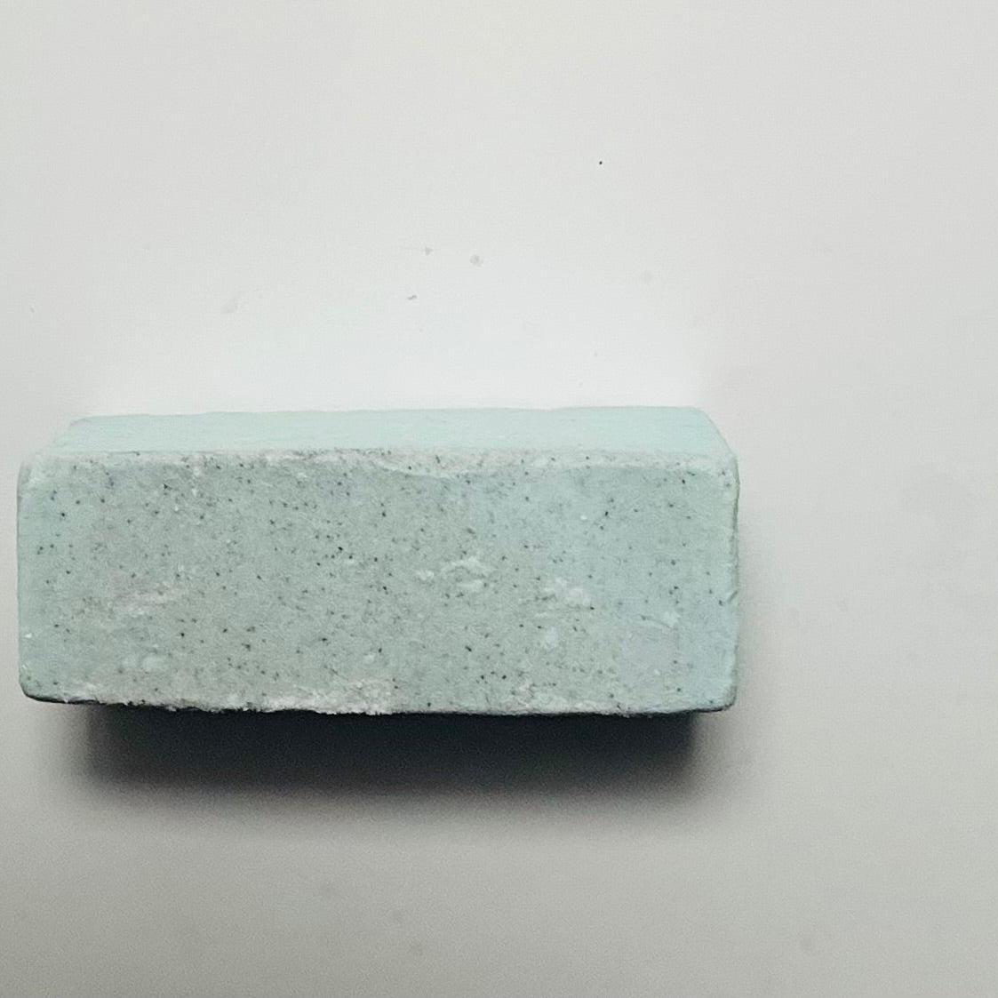 Mint scrub soap