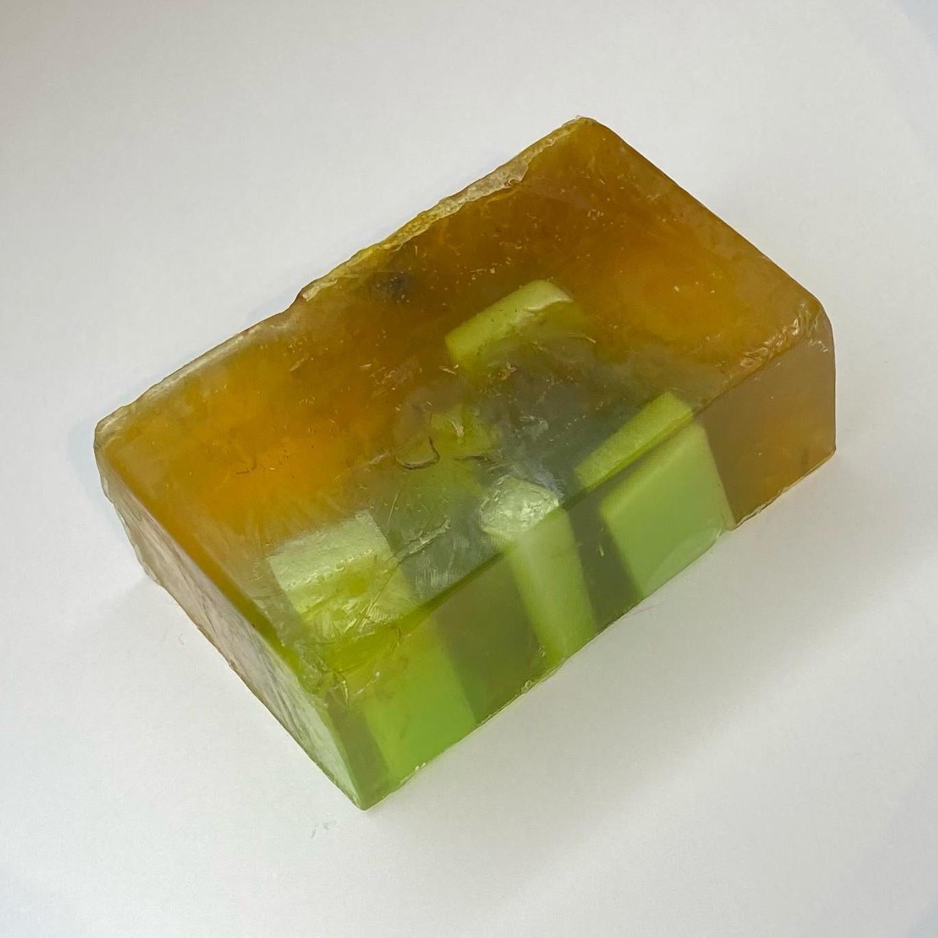 Grass cut soap